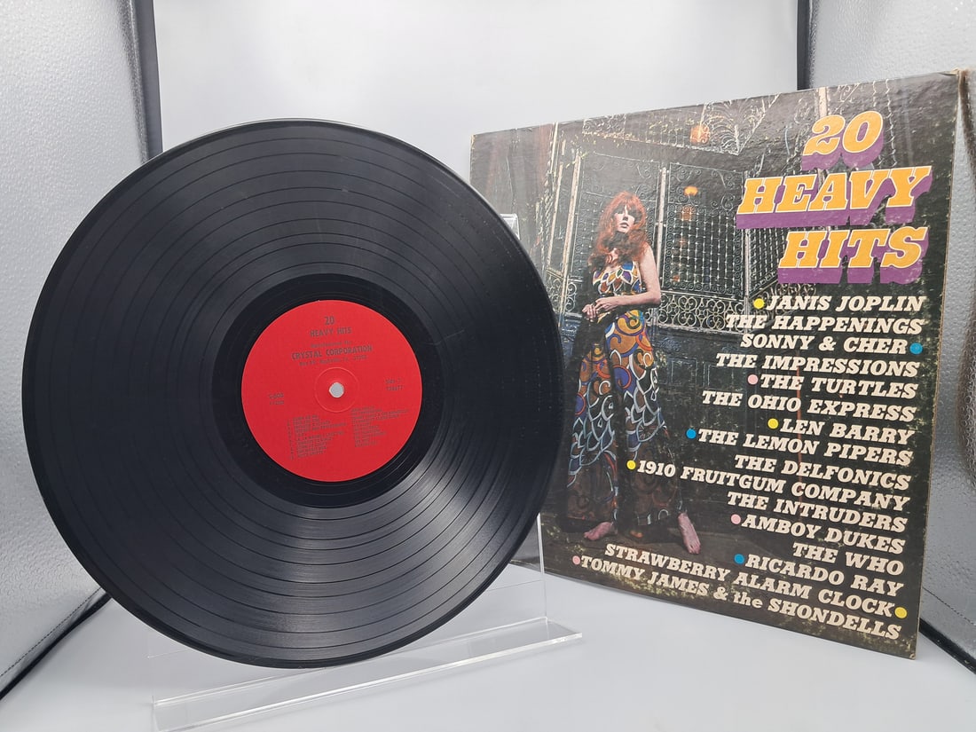 1970 Various Artist Compilation 20 Heavy Hits Vinyl Album - S-600 (1 of 8)