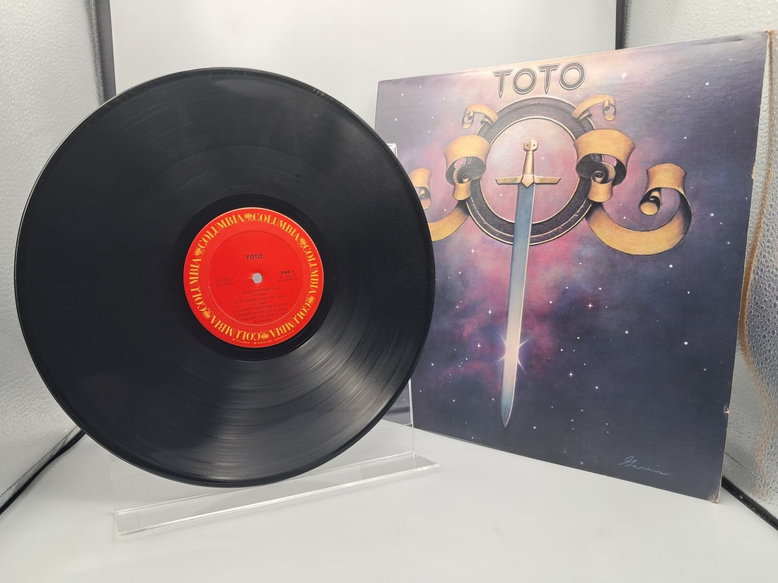 1978 Toto Self Titled Vinyl Album - JC 35317: 1978 Toto Self Titled Vinyl Album - JC 35317 - Records are untested by auction house for play quality. All items are sold as is.