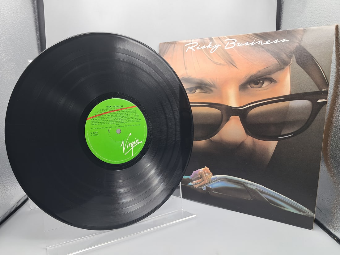 1984 Risky Business Movie Soundtrack New Zealand Release Vinyl Album - V 2302: 1984 Risky Business Movie Soundtrack New Zealand Release Vinyl Album - V 2302 - Records are untested by auction house for play quality. All items are sold as is.