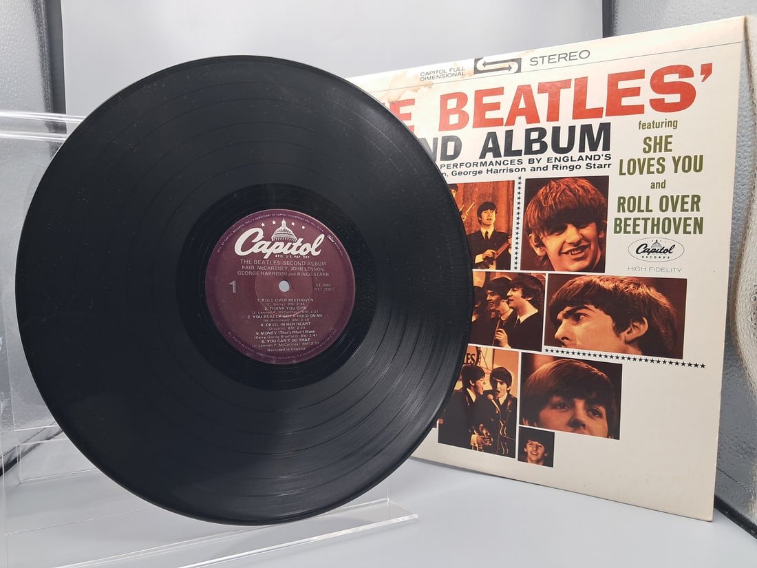 1978 The Beatles Second Album Reissue Vinyl Album - ST-2080 (1 of 8)