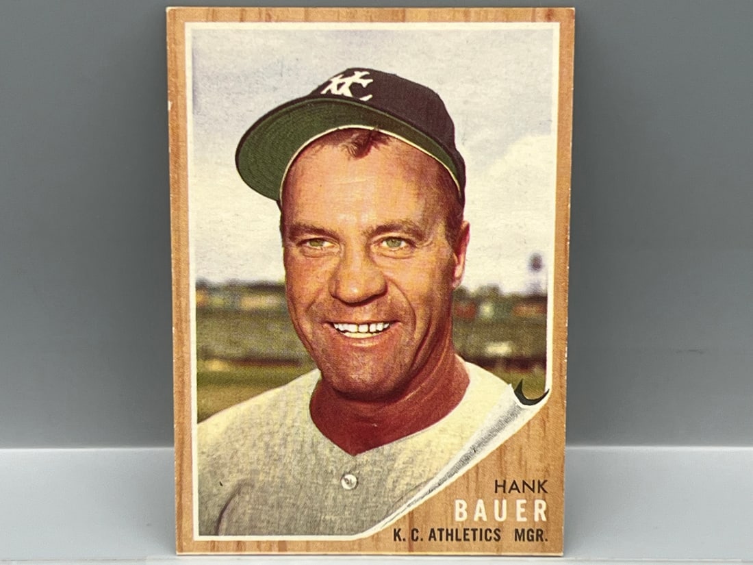 1962 Topps Hank Bauer #463: 1962 Topps Hank Bauer #463
