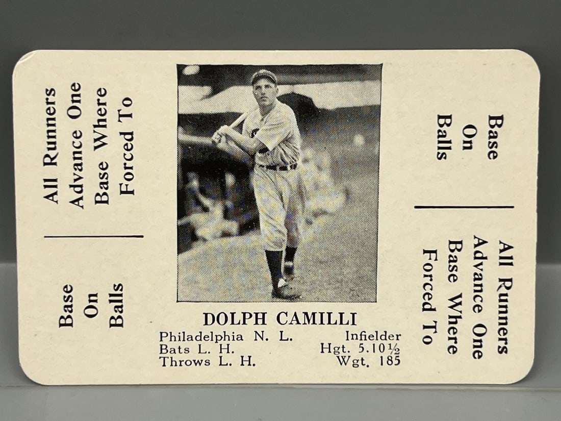 1936 S&S Game Dolph Camilli: 1936 S&S Game Dolph Camilli