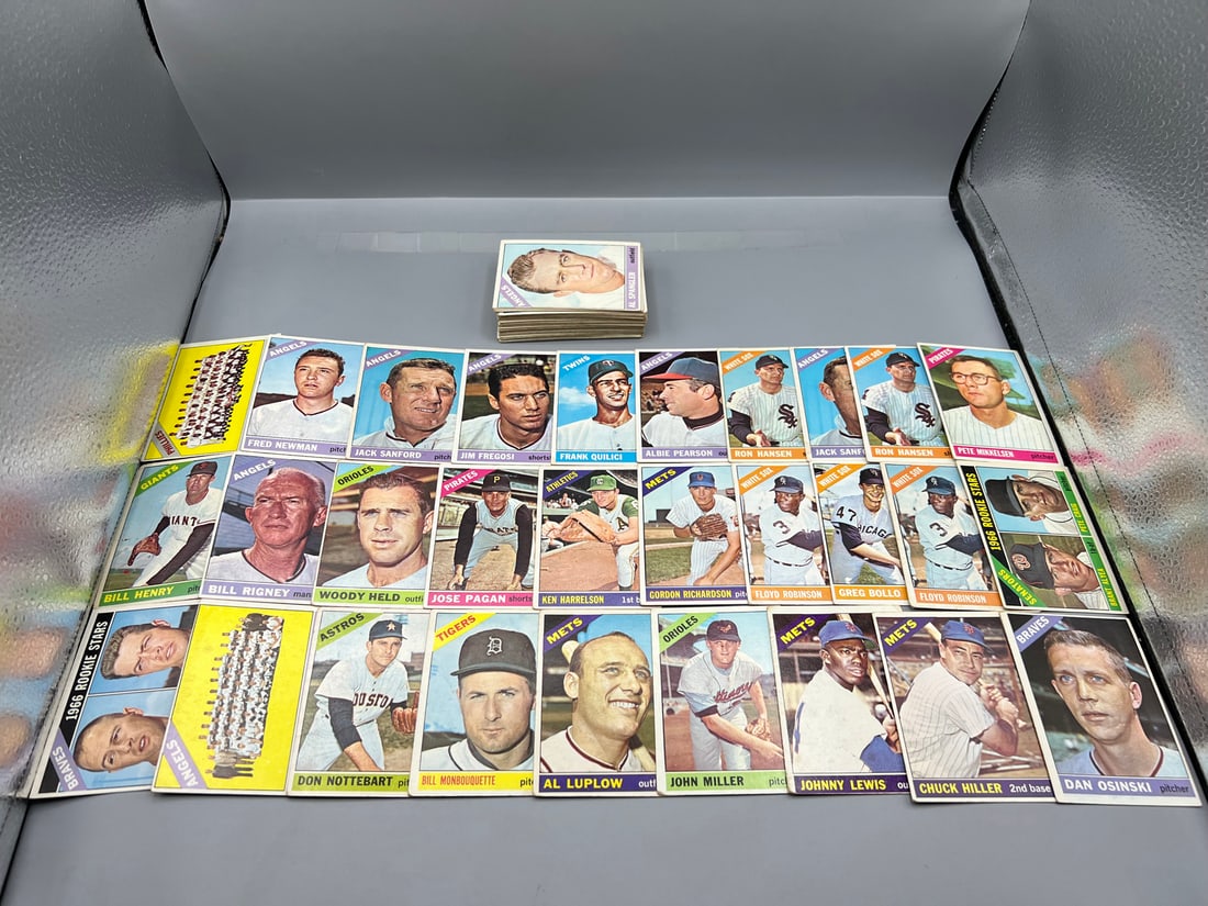 Lot of (75+) 1966 Topps Baseball Cards - Varying Conditions (1 of 3)
