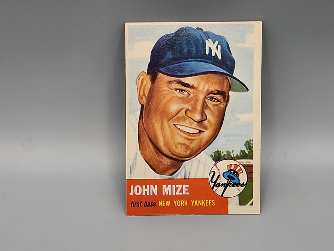 1953 Topps John Mize #77 HOF (1 of 2)