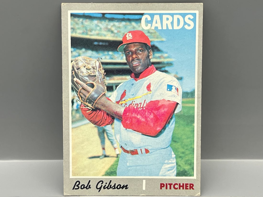 1970 Topps Bob Gibson #530- HOF (1 of 2)
