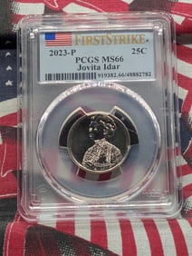 2023-P Jovita Idar Quarter - PCGS MS66 - First Strike