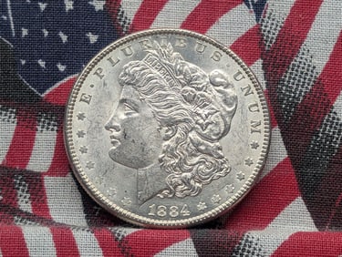 1884 Morgan Silver Dollar