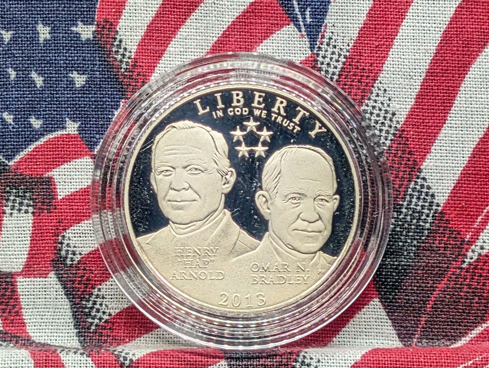 2013-S PROOF 5-Star Generals Commemorative Half Dollar in Capsule (1 of 2)