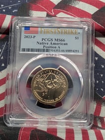2023-P Sacagawea Native American Dollar - PCGS MS66 - First Strike - Position A