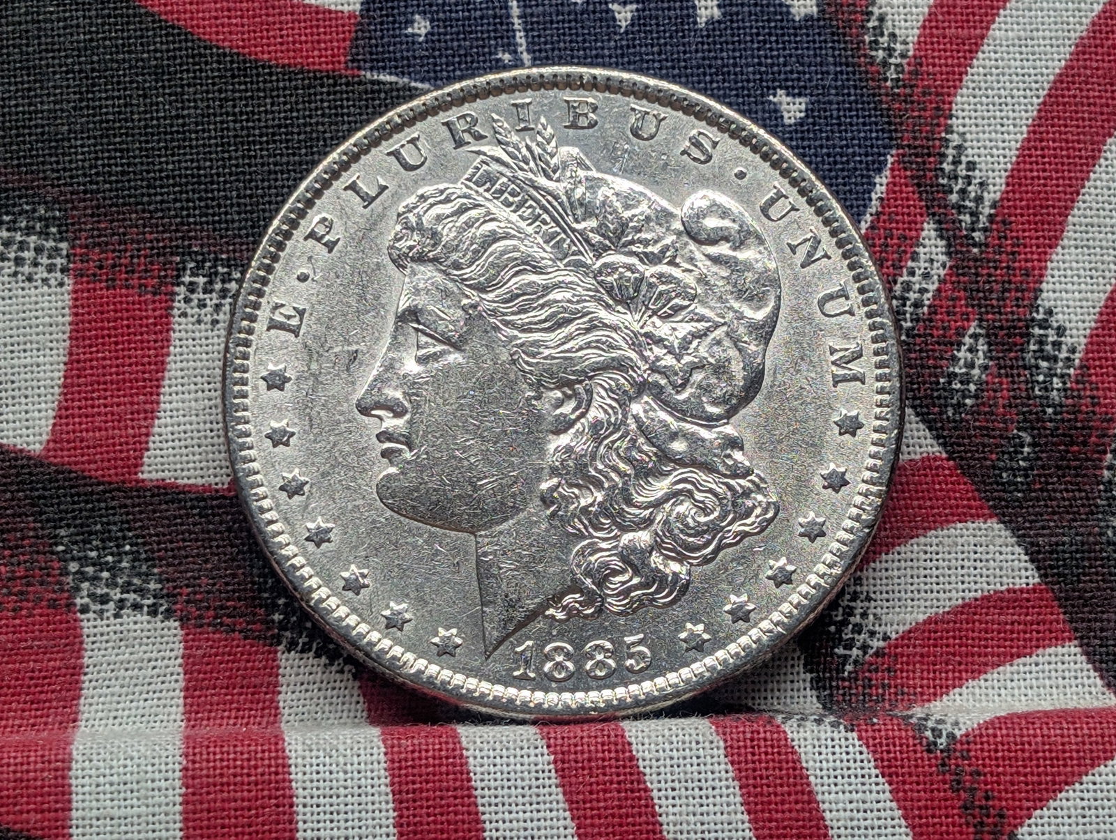 1885 Morgan Silver Dollar: 1885 Morgan Silver Dollar