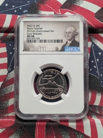 2023-D Maria Tallchief Quarter - NGC MS68 - Early Release