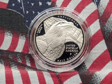 2008- S PROOF Bald Eagle Commemorative Half Dollar in Capsule