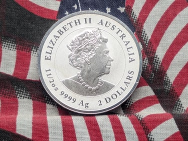 1 1/2 Oz. .9999 SILVER 2021 Australia $2 Osprey Coin