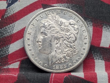 1885-O Morgan Silver Dollar