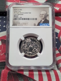 2024-D Celia Cruz Quarter - NGC MS67 Early Release