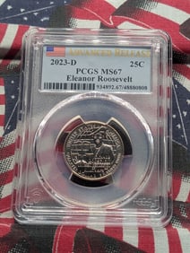2023-D Eleanor Roosevelt Quarter - PCGS MS67 - Advanced Release
