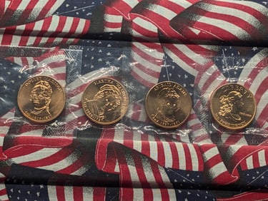 2007 First Spouse Bronze Medal Series Four Medal Set