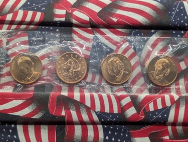 2010 First Spouse Bronze Medal Series Four Medal Set