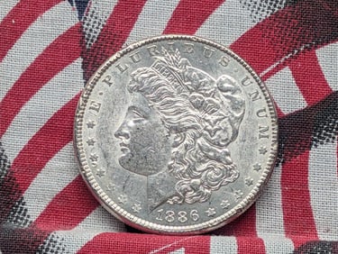 1886 Morgan Silver Dollar