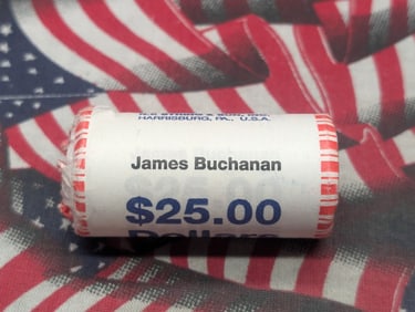 2010 Unopened Roll James Buchanan Presidential One Dollars