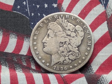 1896-S Morgan Silver Dollar