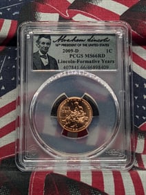 2009-D Lincoln Formative Years Cent - PCGS MS66 RD