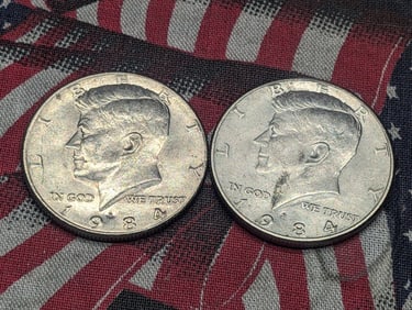 1984 P&D Kennedy Half Dollars, Tough Date!