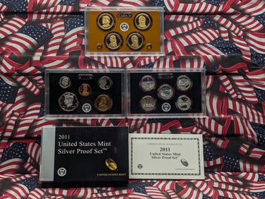 2011 -S U.S. Mint Silver Proof Set In OGP With COA