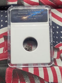 Shooting Star Fragment (Meteorite Space Rock) From Campo de Cielo, Argentina - Fell c. 2500 BC