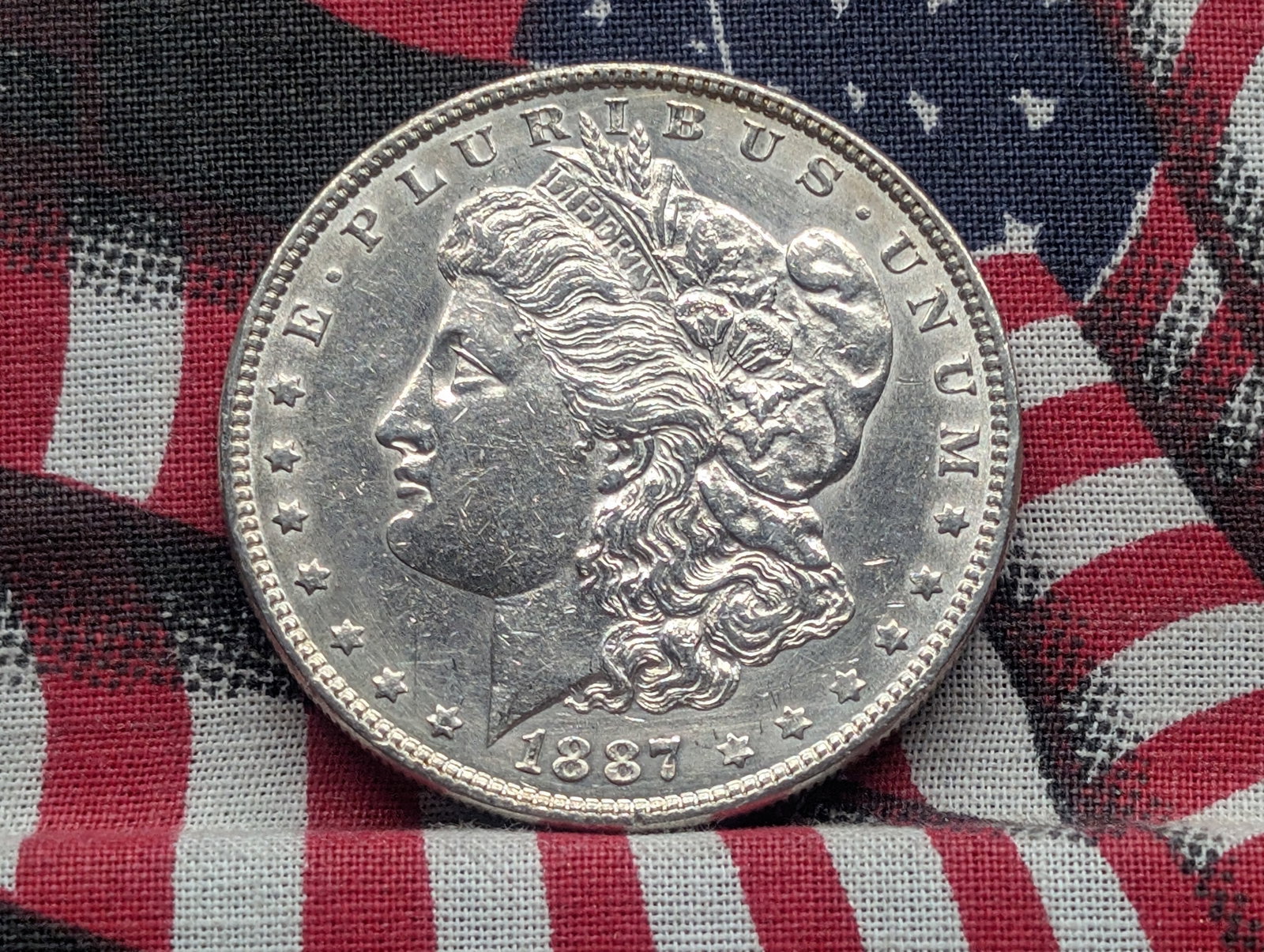 1887 Morgan Silver Dollar: 1887 Morgan Silver Dollar