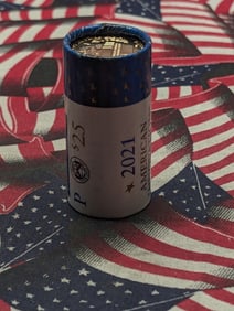 2021-P Unopened Roll Of North Carolina American Innovation One Dollars