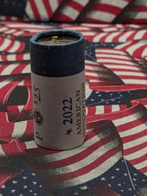 2022-P Unopened Roll Of Kentucky American Innovation One Dollars