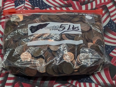 Approximately 5 Pounds Of Unresearched Lincoln Cents
