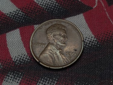 1914-D Lincoln Wheat Cent - XF - KEY DATE!!