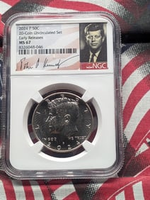 2024-P Kennedy Half Dollar - NGC MS62 w/ Signature - Early Release