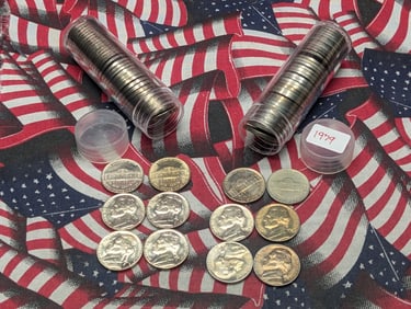 (40) 1973-P&D & (40) 1979-P&D Uncirculated Jefferson Nickels (80 Coins)