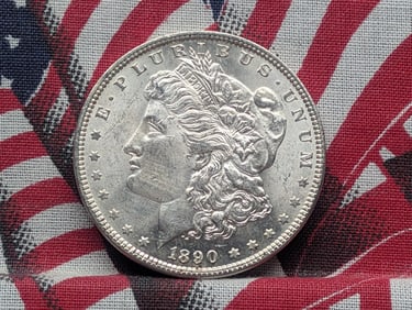 1890 Morgan Silver Dollar