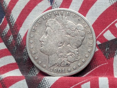 1901-S Morgan Silver Dollar
