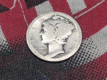 1921-D Mercury Silver Dime - SEMI-KEY DATE!