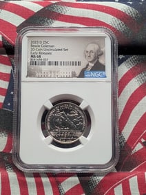 2023-D Bessie Coleman Quarter - NGC MS68 - Early Release