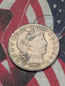 1903-O Barber Half Dollar 90% Silver