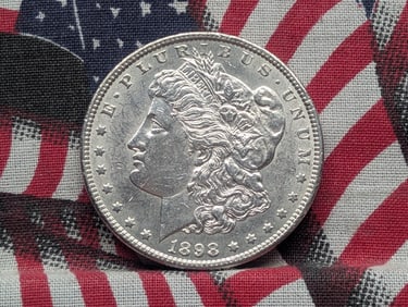 1898 Morgan Silver Dollar
