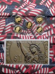 Presidential Dollar Collection in Gem Proof Condition All "S" Mint Marks