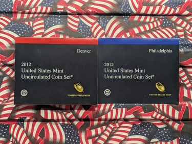 2012 P&D U.S. Mint Uncirculated Set in OGP