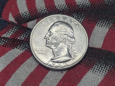 1932 Washington Silver Quarter - AU