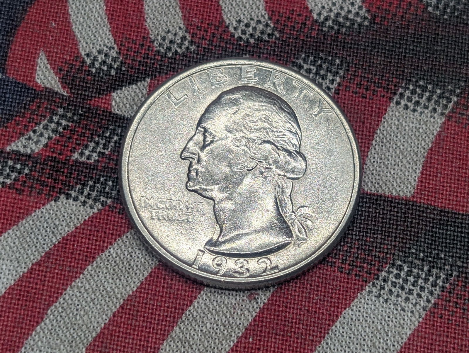 1932 Washington Silver Quarter - AU (1 of 2)