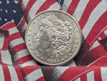 1881-S Morgan Silver Dollar