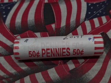 Roll of 2019-P Lincoln Shield Cents BU