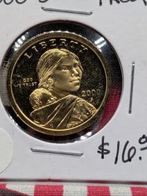 2000-S Deep Proof Sacagawea Golden Dollar