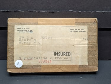 (5) 1962-P U.S. Proof Coin Sets In Unopened OGP Box.